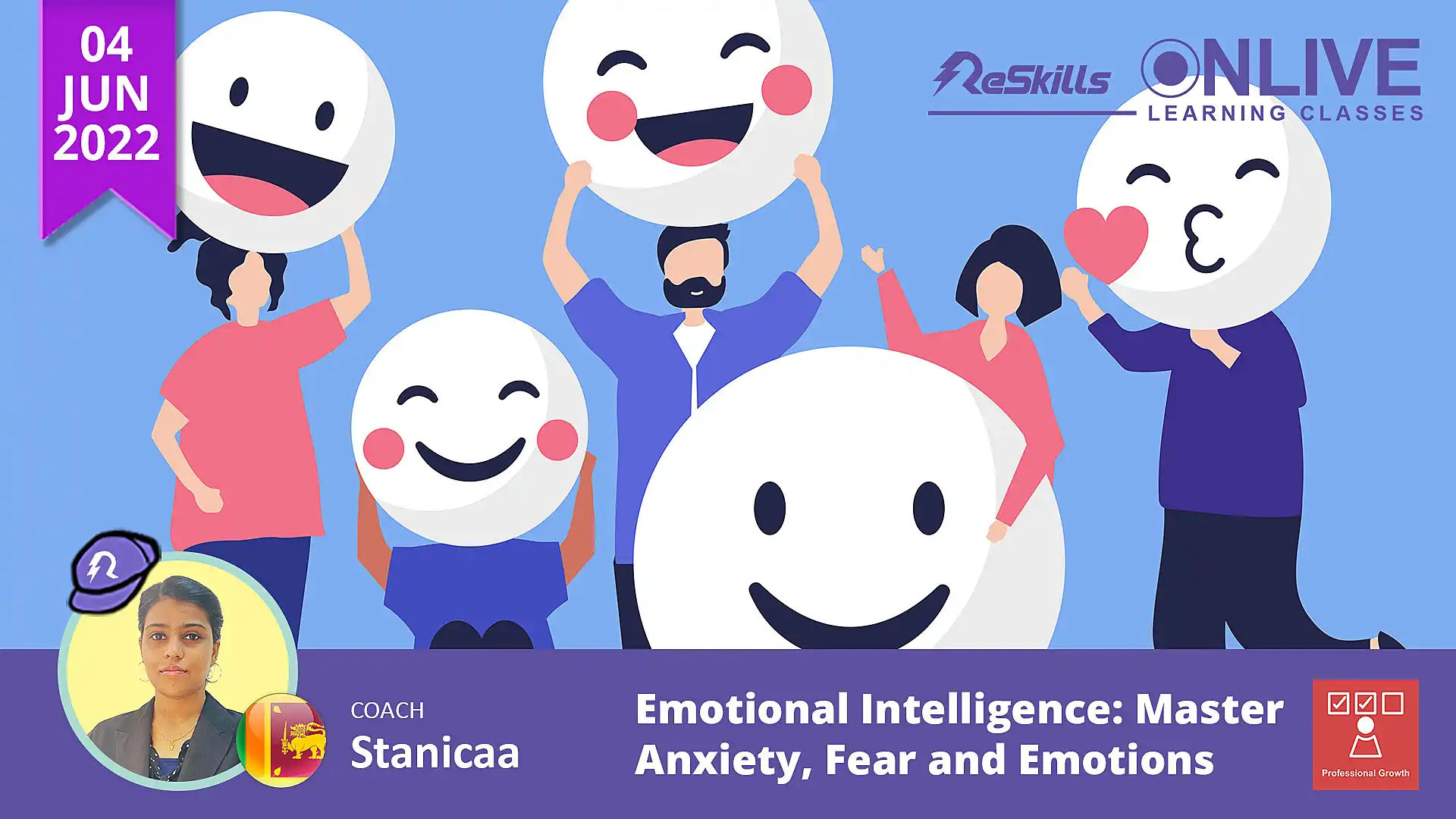Emotional Intelligence: Master Anxiety, Fear and Emotions - ReSkills
